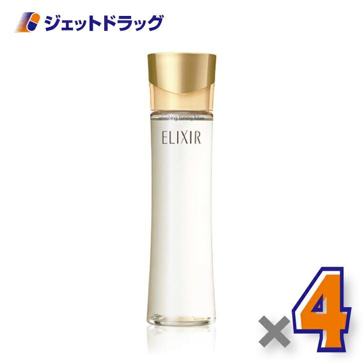 【化粧品】エリクシールシュペリエルフレッシュアップトーニング170mL×4個〔敏感肌・収れん化粧水〕