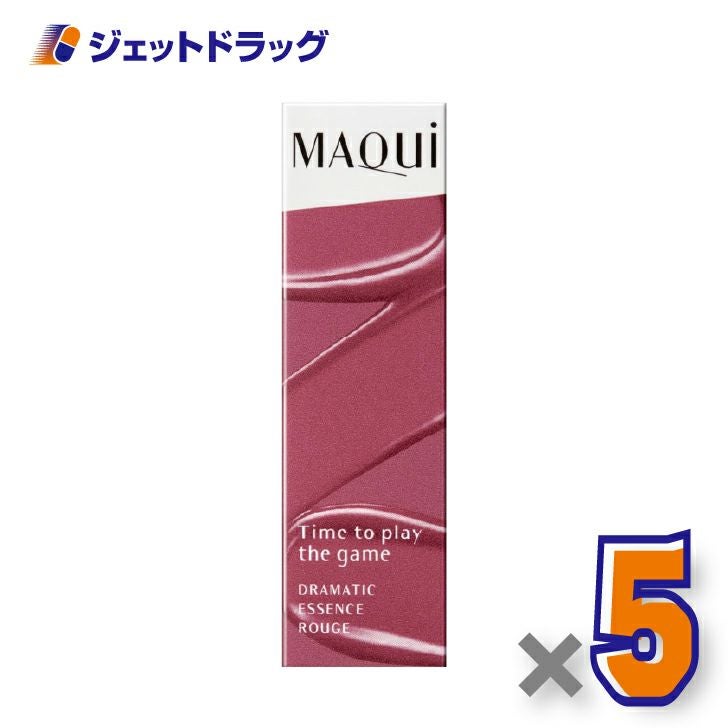 【化粧品】マキアージュドラマティックエッセンスルージュ4gRS301×5個〔口紅・リップスティック〕