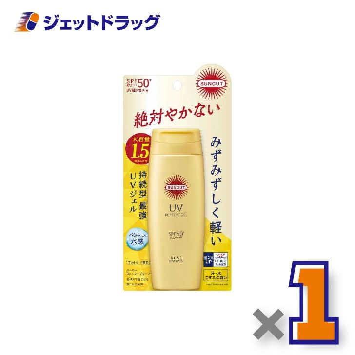 【化粧品】コーセーコスメポートサンカットRパーフェクトUVジェル120g×1個〔日焼け止め〕