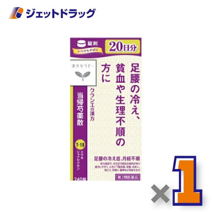 【第2類医薬品】クラシエ当帰芍薬散錠240錠
