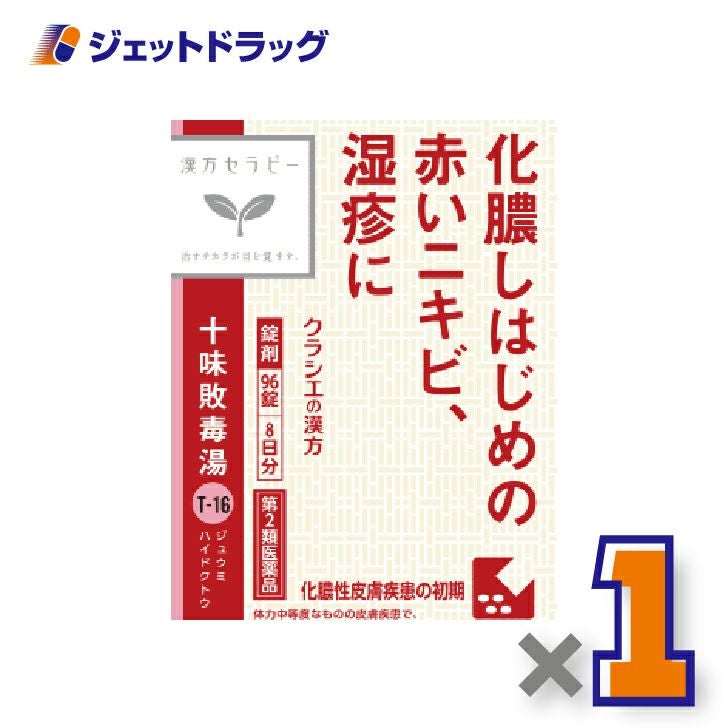 【第2類医薬品】十味敗毒湯エキス錠クラシエ96錠