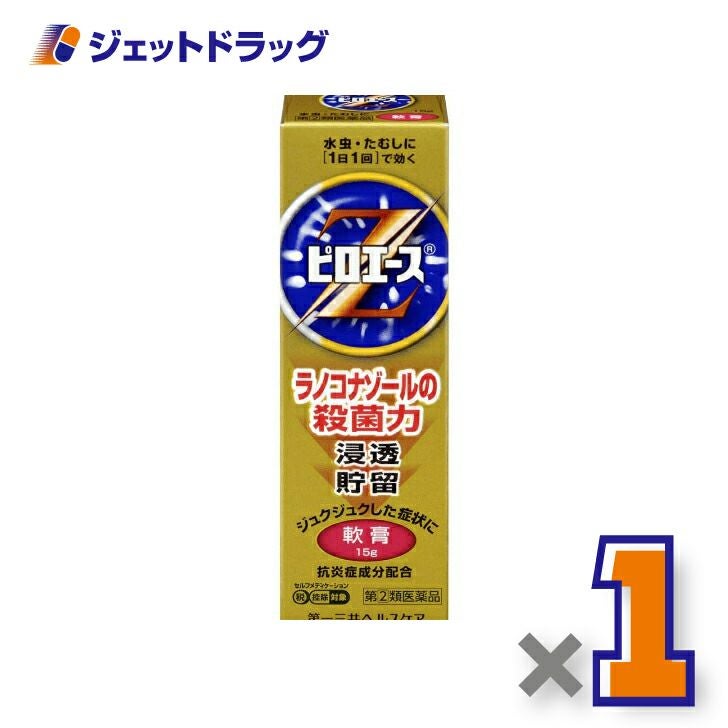 【第類医薬品】ピロエースZ軟膏15g※セルフメディケーション税制対象商品