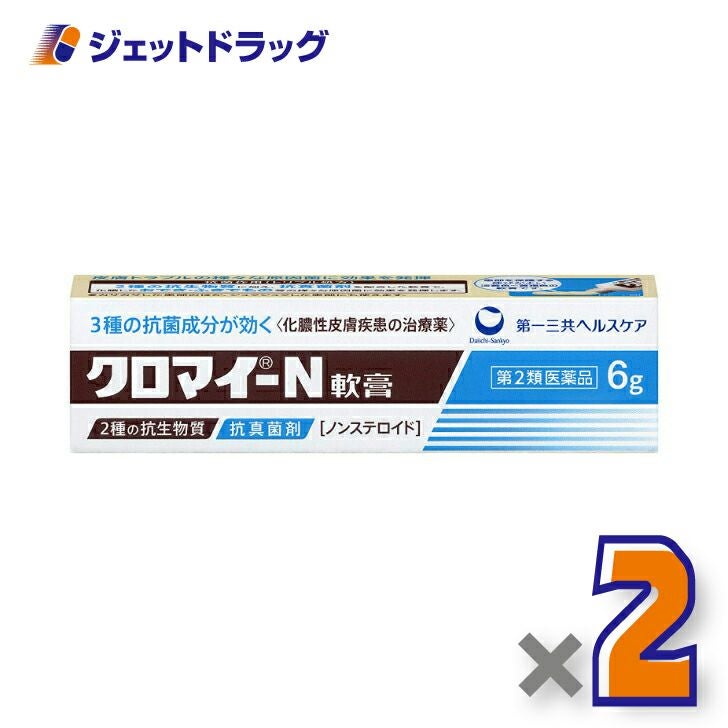 【第2類医薬品】クロマイ-N軟膏6g