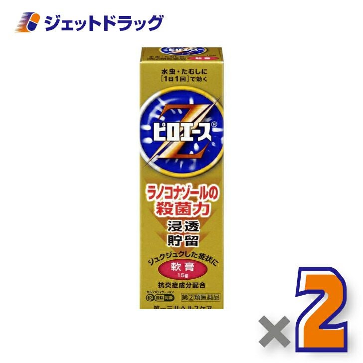【第類医薬品】ピロエースZ軟膏15g※セルフメディケーション税制対象商品