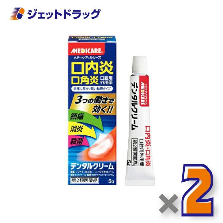 【第2類医薬品】デンタルクリーム5g