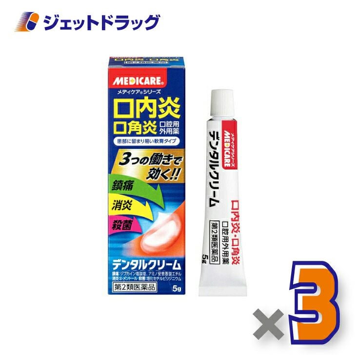 【第2類医薬品】デンタルクリーム5g