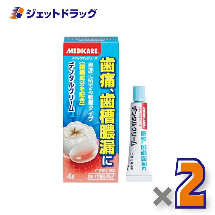 【第2類医薬品】メディケアデンタルクリームT4g