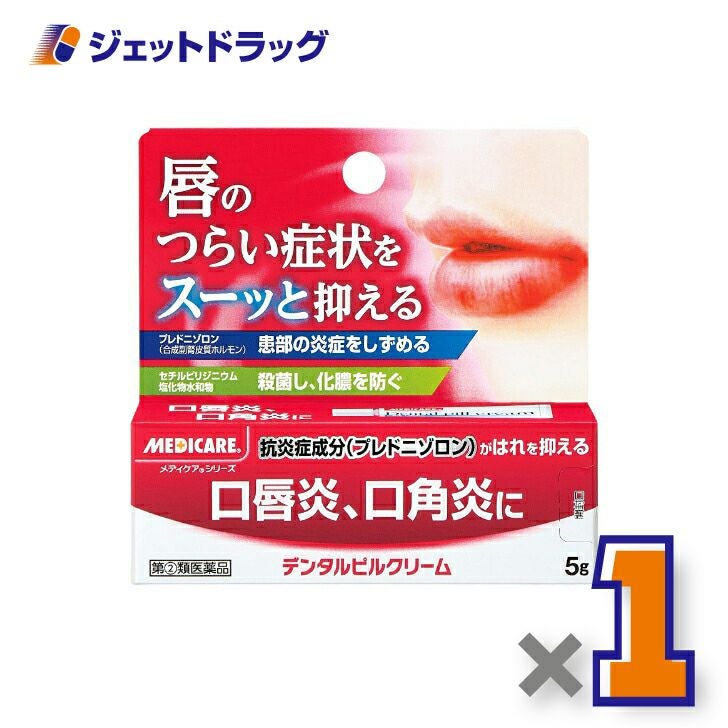 【第類医薬品】デンタルピルクリーム5g