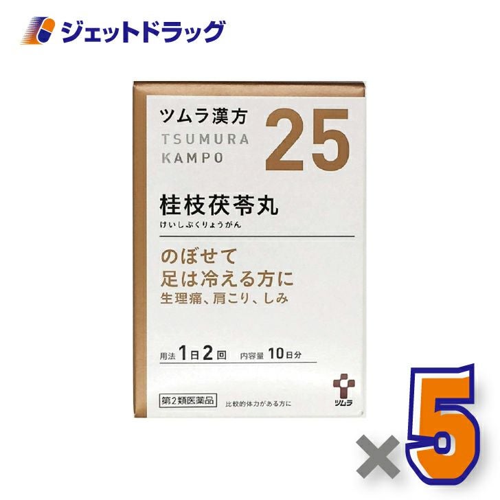 【第2類医薬品】ツムラ漢方桂枝茯苓丸料エキス顆粒A20包×5個〔漢方けいしぶくりょうがん〕