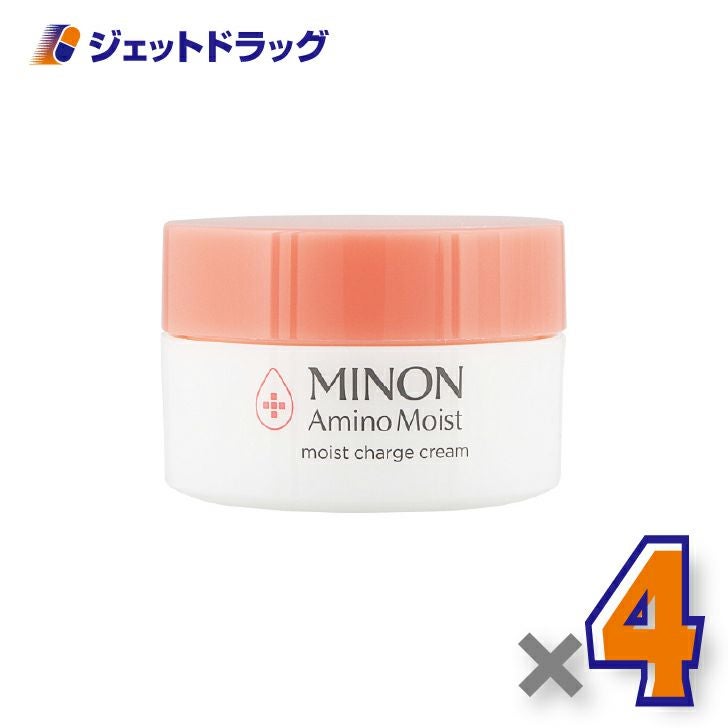 【化粧品】ミノンアミノモイストモイストチャージクリーム40g×4個〔敏感肌・保湿クリーム〕