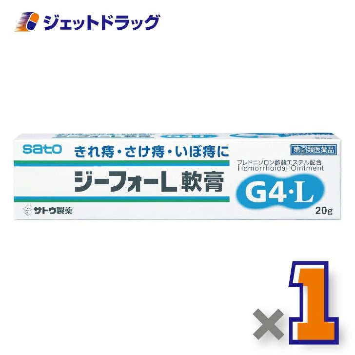 【第(2)類医薬品】ジーフォーL軟膏20g