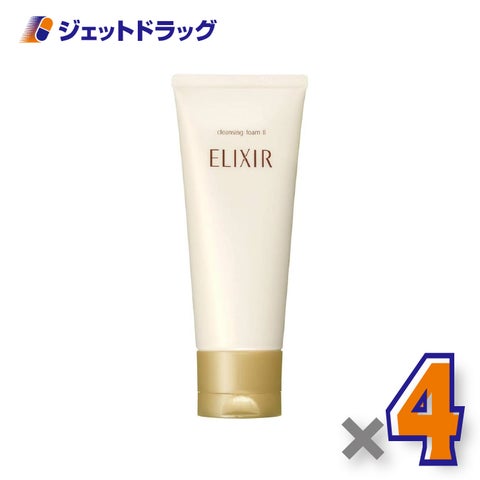 【化粧品】エリクシールシュペリエルクレンジングフォームIIN145g×4個〔洗顔フォーム〕