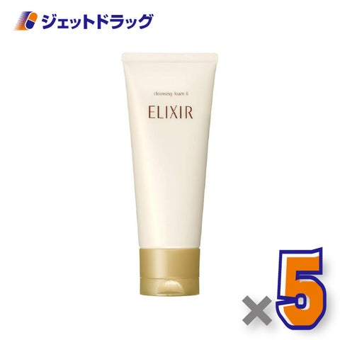 【化粧品】エリクシールシュペリエルクレンジングフォームIIN145g×5個〔洗顔フォーム〕