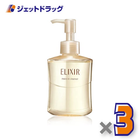 【化粧品】エリクシールシュペリエルモイストインクレンズ140mL×3個〔洗顔ジェル〕