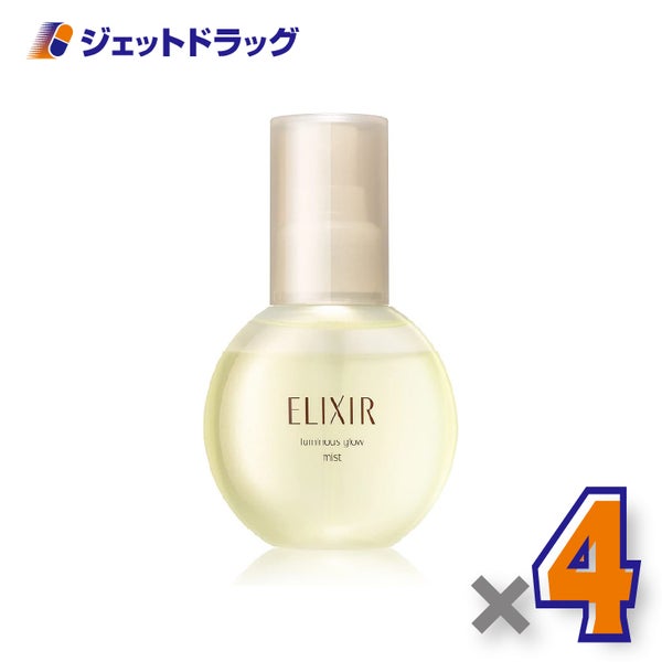 【化粧品】エリクシールシュペリエルつや玉ミスト80mL×4個〔保湿ミスト〕