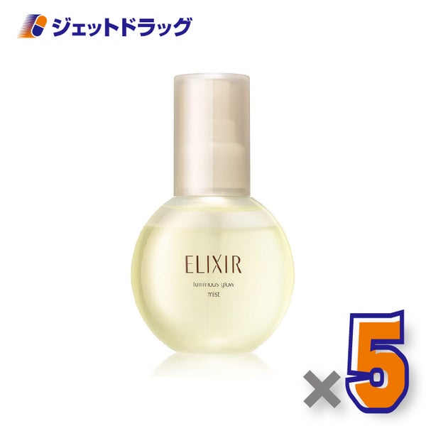 【化粧品】エリクシールシュペリエルつや玉ミスト80mL×5個〔保湿ミスト〕