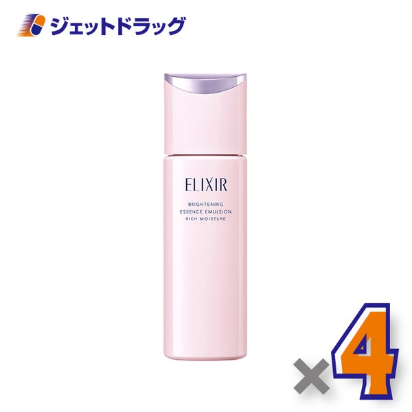 【医薬部外品】エリクシールホワイトブライトニングエマルジョンしっとりタイプca130mL×4個〔シミそばかす〕