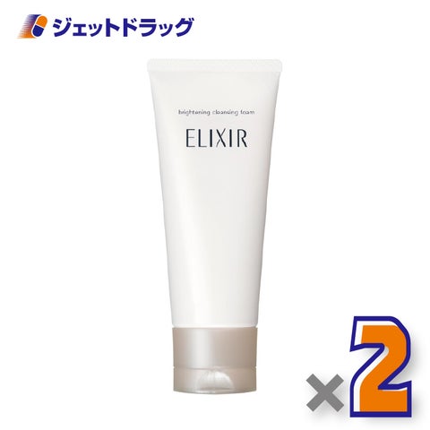 【医薬部外品】エリクシールホワイトブライトニングクレンジングフォーム145g×2個〔薬用洗顔フォーム〕