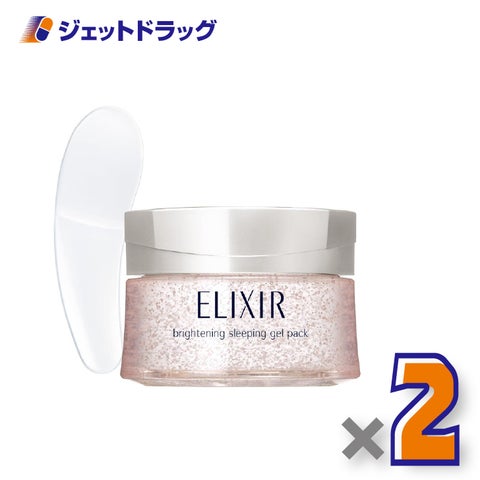 【医薬部外品】エリクシールホワイトブライトニングスリーピングジェルパック105g×2個〔ジェルパック〕