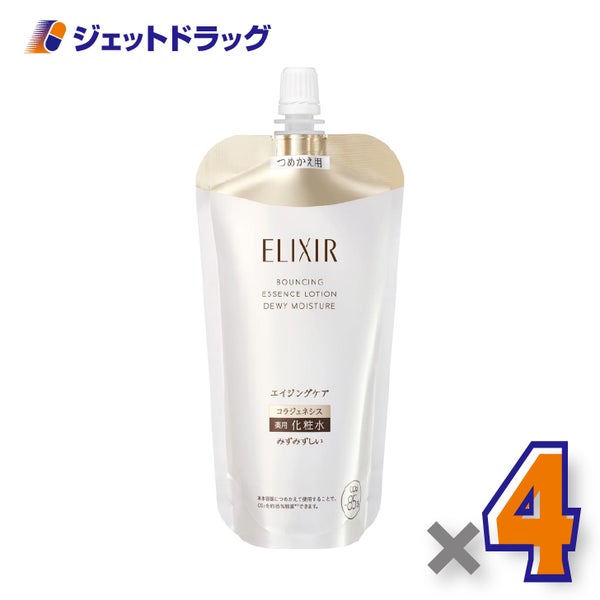 【医薬部外品】エリクシールシュペリエルリフトモイストローションみずみずしいタイプbaつめかえ用150mL×4個〔薬用化粧水〕