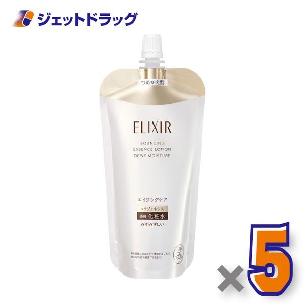 【医薬部外品】エリクシールシュペリエルリフトモイストローションみずみずしいタイプbaつめかえ用150mL×5個〔薬用化粧水〕