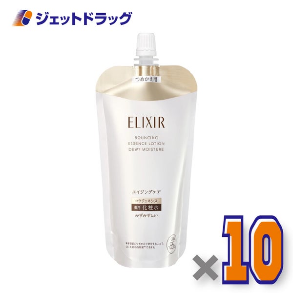 【医薬部外品】エリクシールシュペリエルリフトモイストローションみずみずしいタイプbaつめかえ用150mL×10個〔薬用化粧水〕